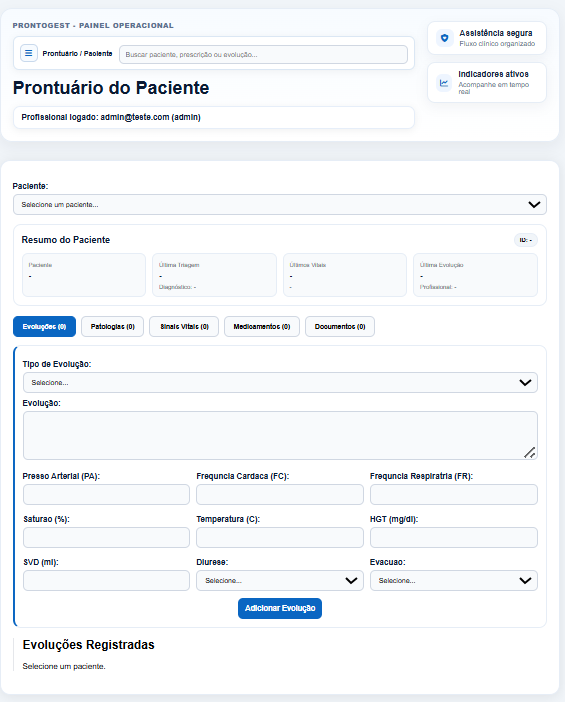 Prontuário